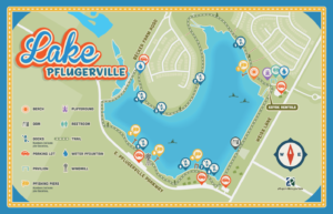 Lake Pflugerville Map