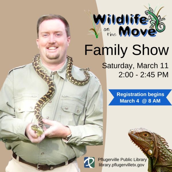 Wildlife show at the library 